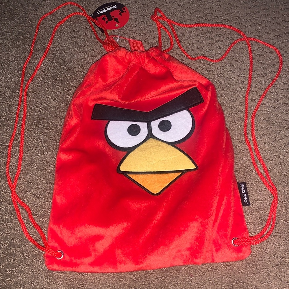 Angry Birds string backpack